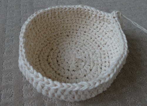 Chunky Crocheted Basket - All About Ami