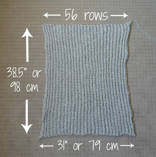 Crochet rectangle cardigan pattern sale