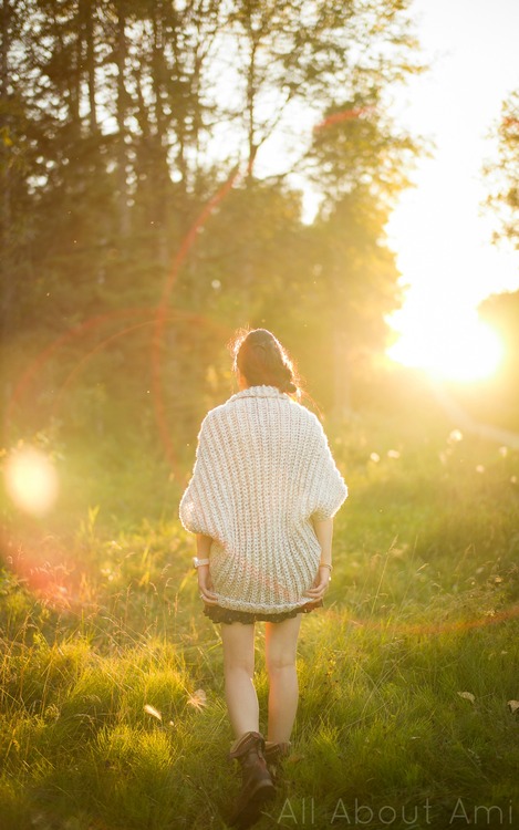 Easy Chunky Crochet Sweater - All About Ami