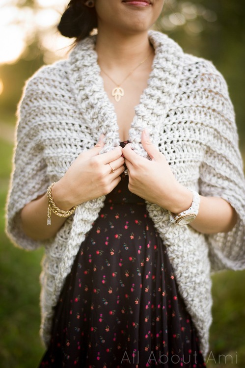 Easy Chunky Crochet Sweater