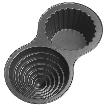 Wilton 2105-5038 Giant DIMENSIONS LARGE CUPCAKE PAN