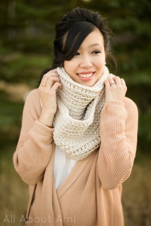 Crochet Triple Luxe Cowl