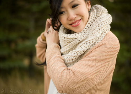 Crochet Triple Luxe Cowl