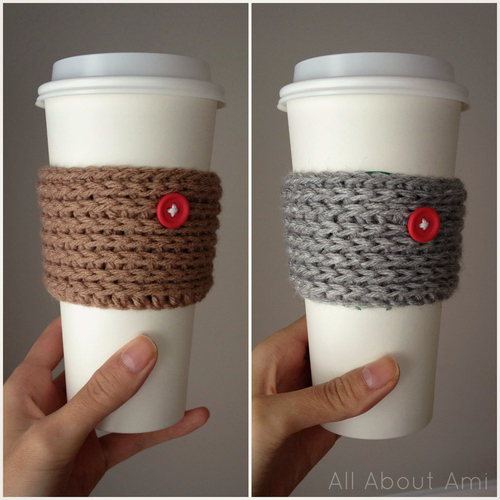 15 Minute Crochet Coffee Sleeves