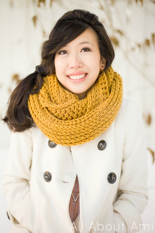 Crochet Triple Luxe Cowl