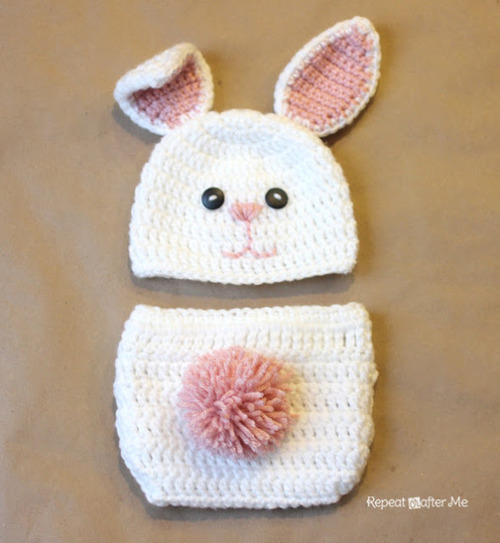 Baby Bunny Outfit by Repeat Crafter Me