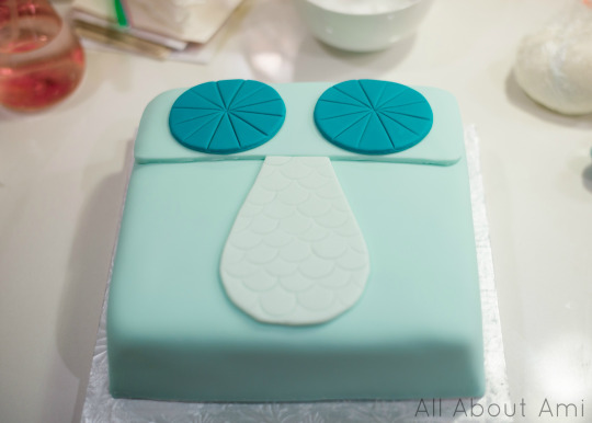 Owl Fondant Cake