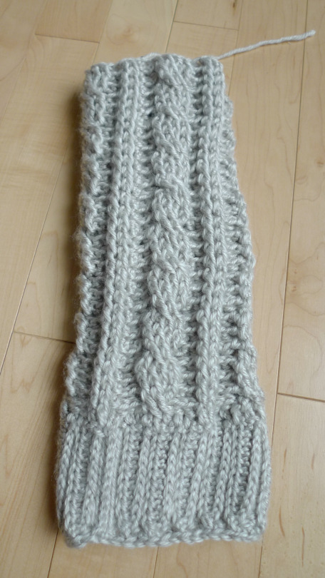 Cabled Legwarmers/Boot Cuffs