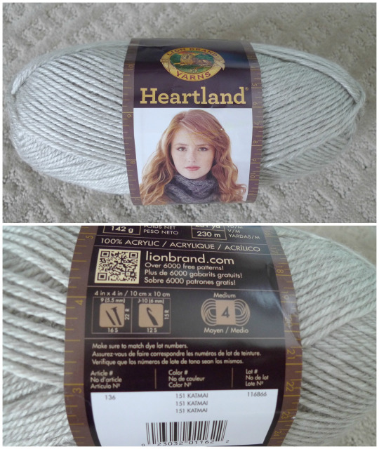 Lion Brand Heartland Yarn - Mammoth Cave