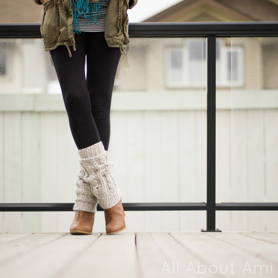 Cabled Legwarmers/Boot Cuffs