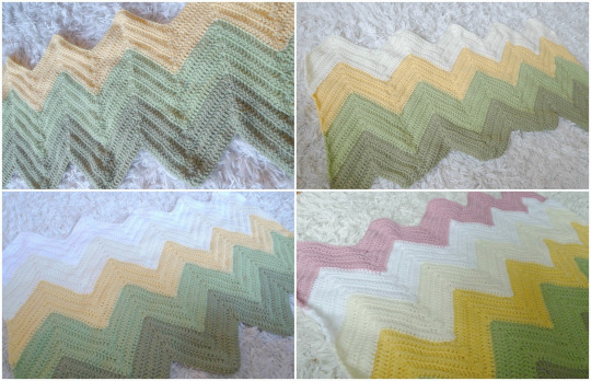 Bold & Bright Chevron Baby Blanket