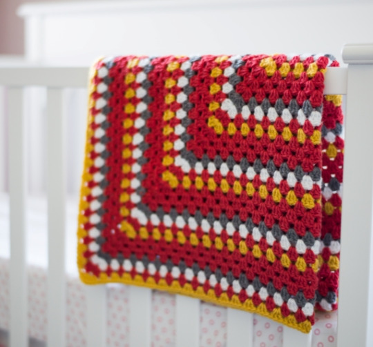 Granny Square Blanket