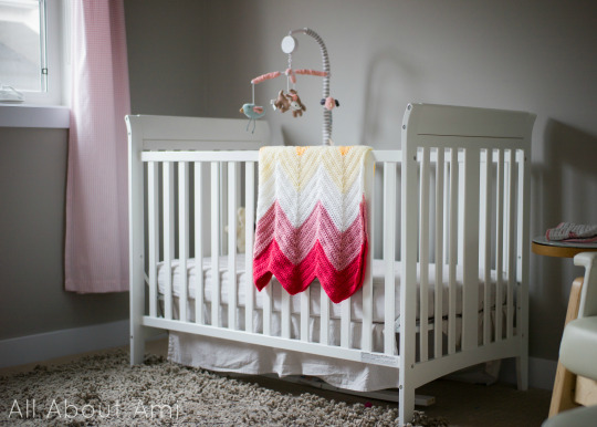 Bold & Bright Chevron Baby Blanket