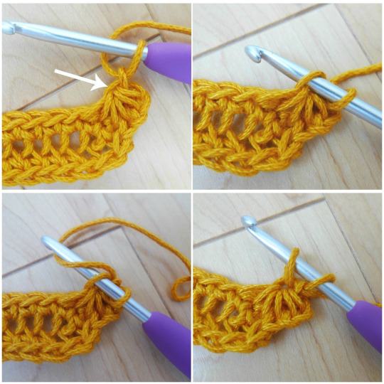 Crochet Star Stitch Pouch