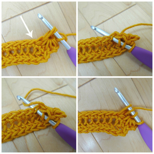 Crochet Star Stitch Pouch