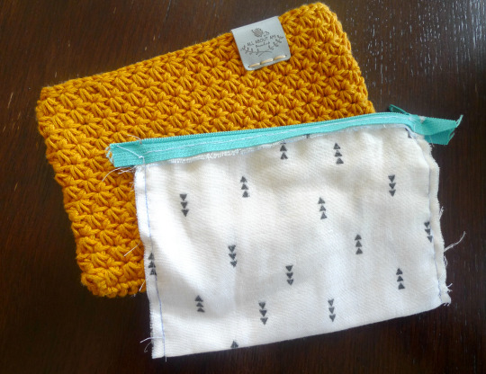 Crochet Star Stitch Pouch