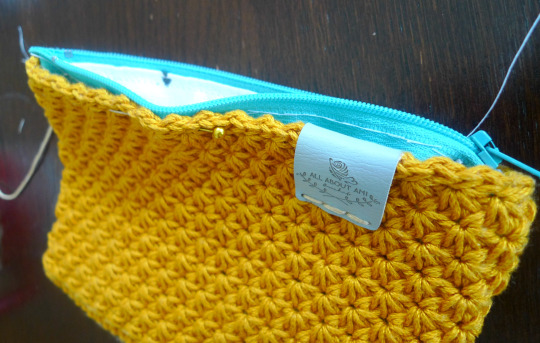 Crochet Star Stitch Pouch