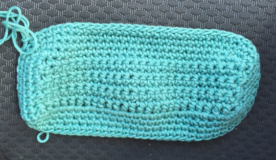 Crochet Star Stitch Pouch