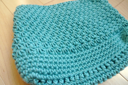 Crochet Star Stitch Pouch