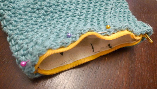 Crochet Star Stitch Pouch