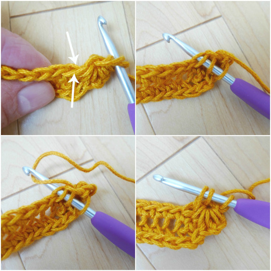 Crochet Star Stitch Pouch