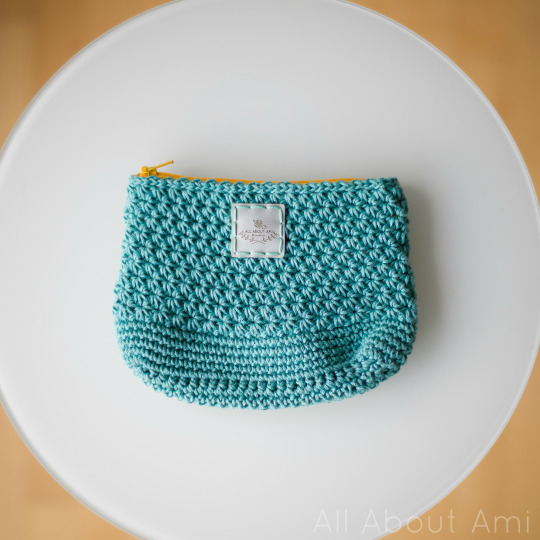 Crochet Star Stitch Pouch