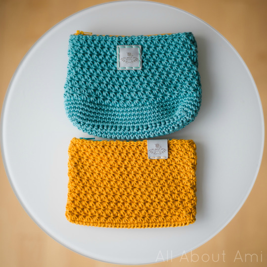 Crochet Star Stitch Pouch