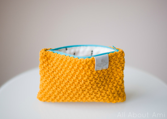 Crochet Star Stitch Pouch