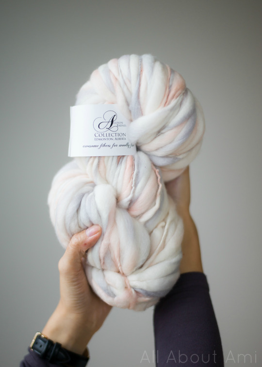 Allison Barnes Thick and Thin Blush Bloom Wool
