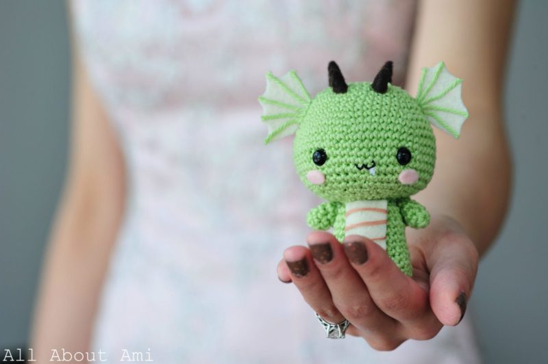 Crochet Chinese New Year Dragon Amigurumi