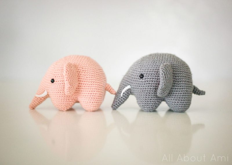 Crochet pattern Elephant / Amigurumi pattern / crochet eyes / big