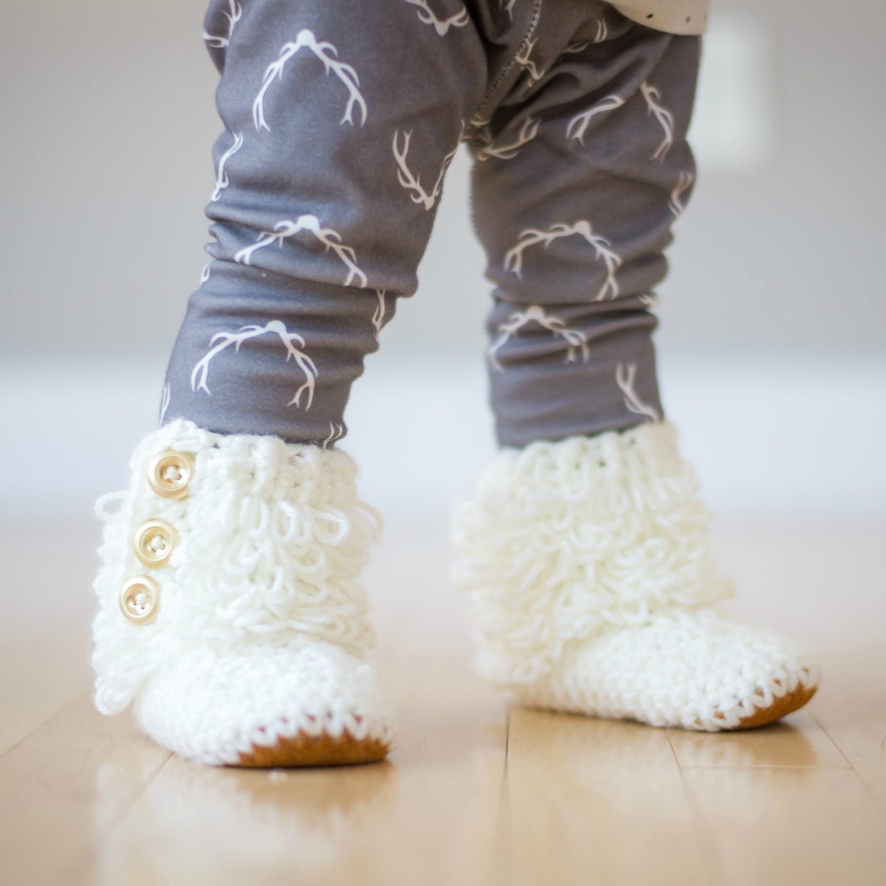 crochet boots with soles