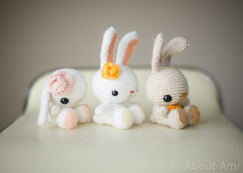 Crochet Spring Bunnies