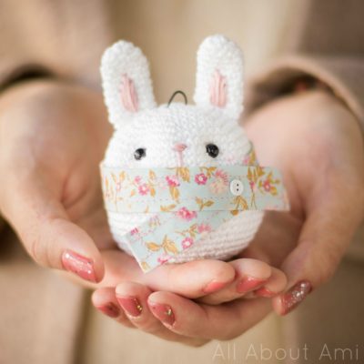 Amigurumi Bunny Ornament