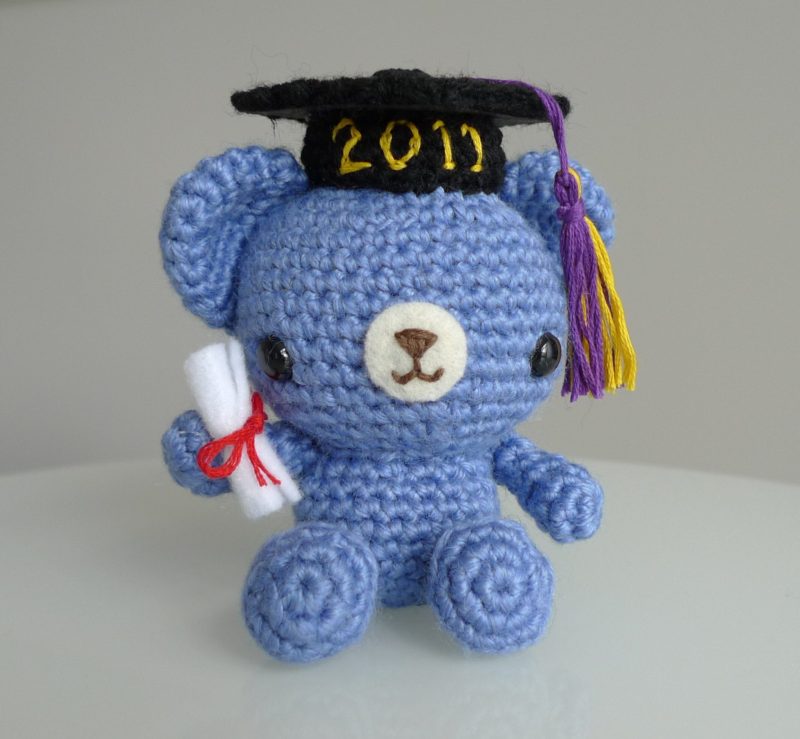 Crochet Graduation Teddy