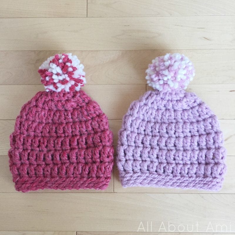 Chunky Newborn Beanies All About Ami