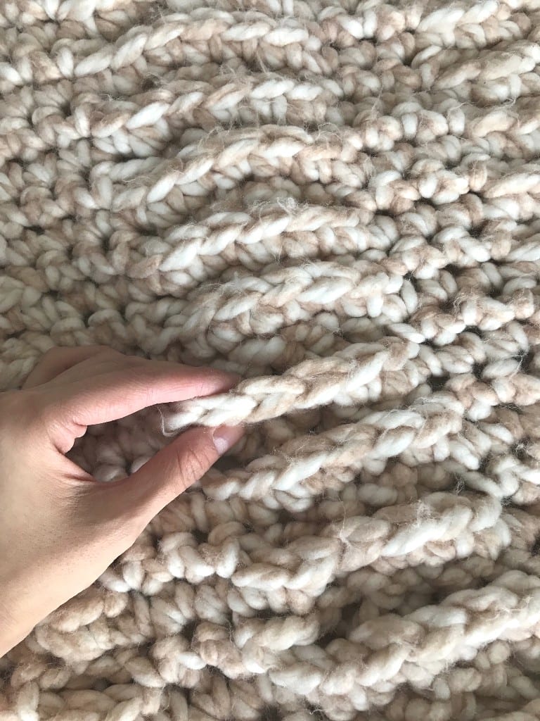 Chunky Braided Cabled Blanket Crochet Pattern – IKCrochet