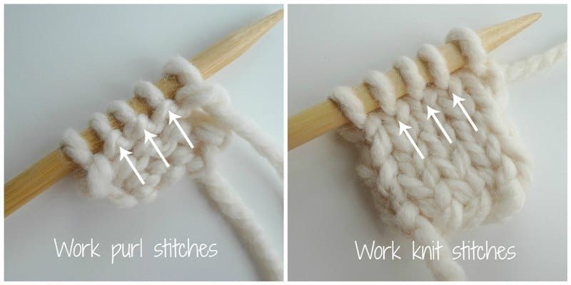 How to Knit the Stockinette Stitch