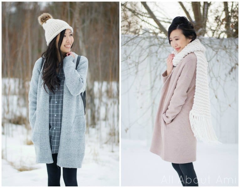 Simple Stockinette Hat & Simple Garter Stitch Scarf