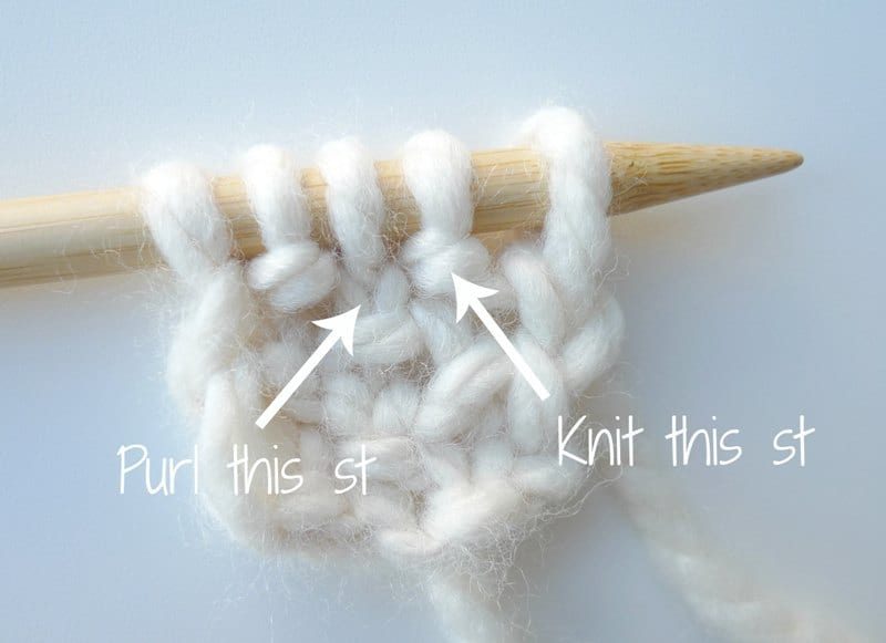 Knitting for Beginners: Simple Seed Stitch Headband - All About Ami