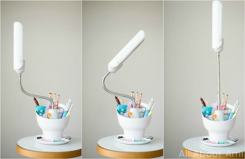 Ottlite space organizer discount desk lamp