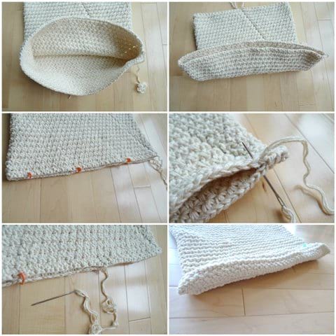 Crochet Star Stitch Purse