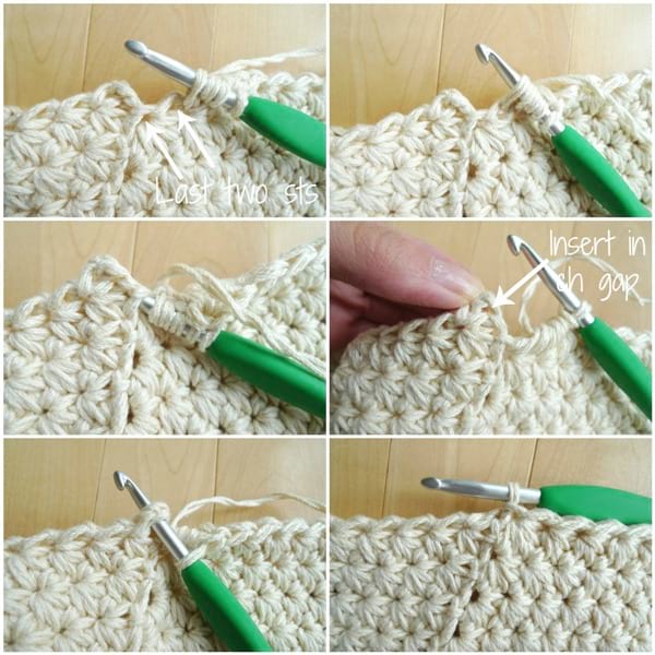 Crochet Star Stitch Purse