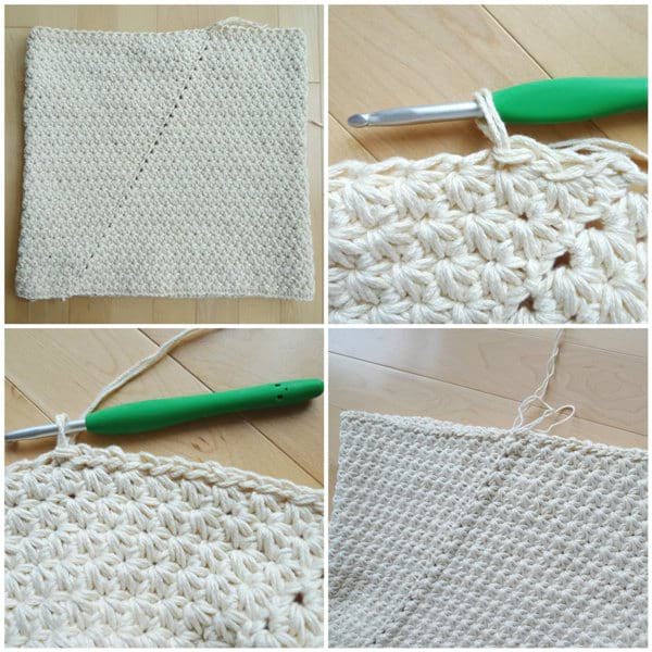 Crochet Star Stitch Purse