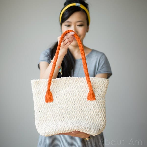 How to Crochet Purse Handles - All About Ami