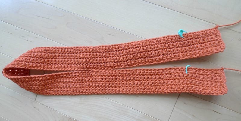 How and why to attach premade handles to a crochet bag!