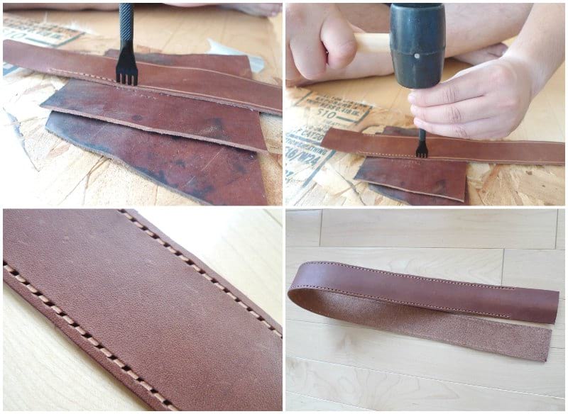 How to Add Leather Handles to a Crochet Bag » Make & Do Crew