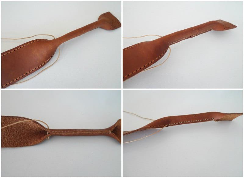 How to Sew Leather Handles for Crochet and Knit Purses
