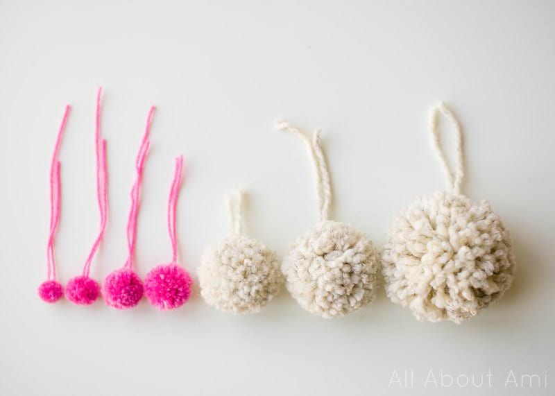 Clover Pom Pom Maker Sizes - All About Ami