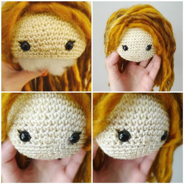 Eye Embroidery Pattern for Crochet Doll Embroidery Instruction for  Amigurumi Eyes Crochet Doll Pattern Embroidery Eyes Tutorial PDF DIGITAL 